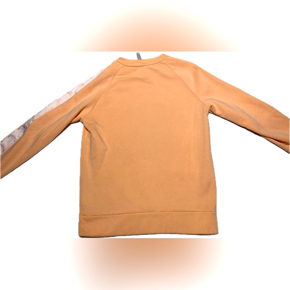 Adidas Tiro Tape Crew Neck Sweatshirt in Glow Pink - Picture 4 of 5